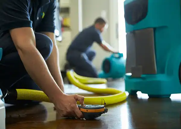 water damage restoration service Turtle Lake